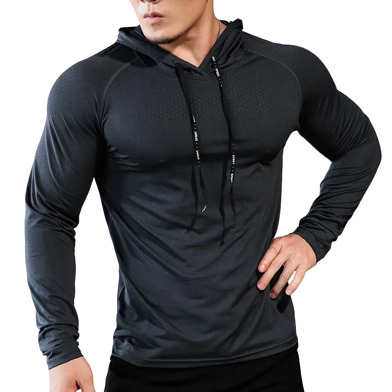 Mens Fitness Tracksuit Running Tops