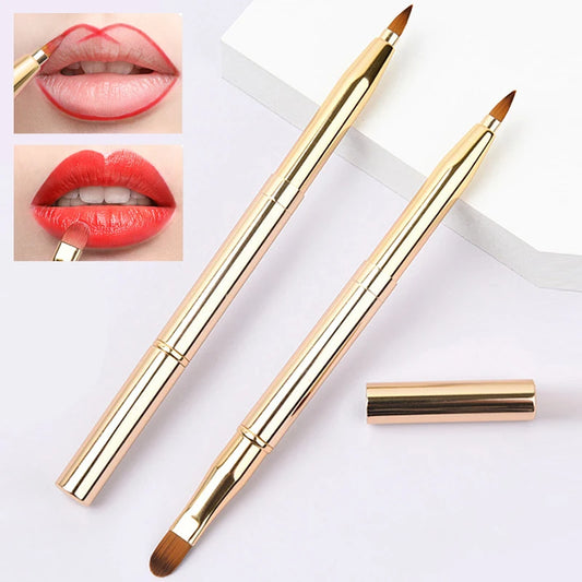 Retractable Lip Makeup Brush