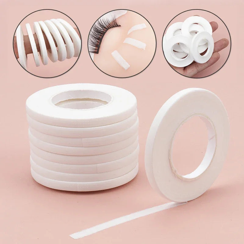 10pcs Micropore Lash Tape Makeup Products Eyelash Extension Supplies Wholesale Lashes Accessories Micropore Tape for Eyelashes