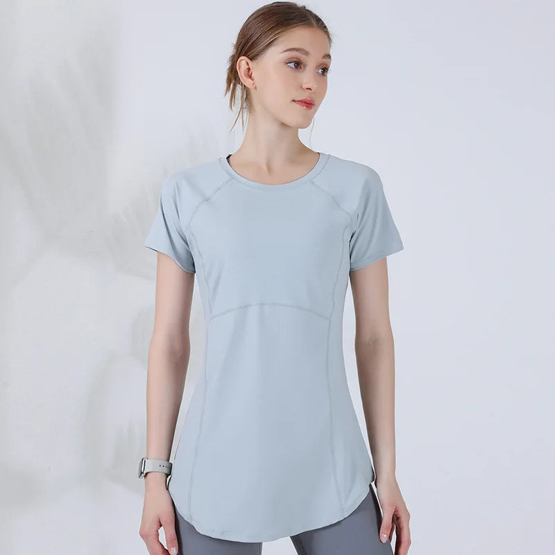 Permeability Slim Yoga Shirts