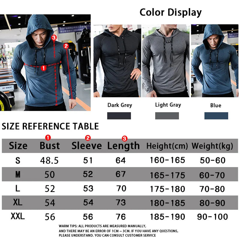 Mens Fitness Tracksuit Running Tops