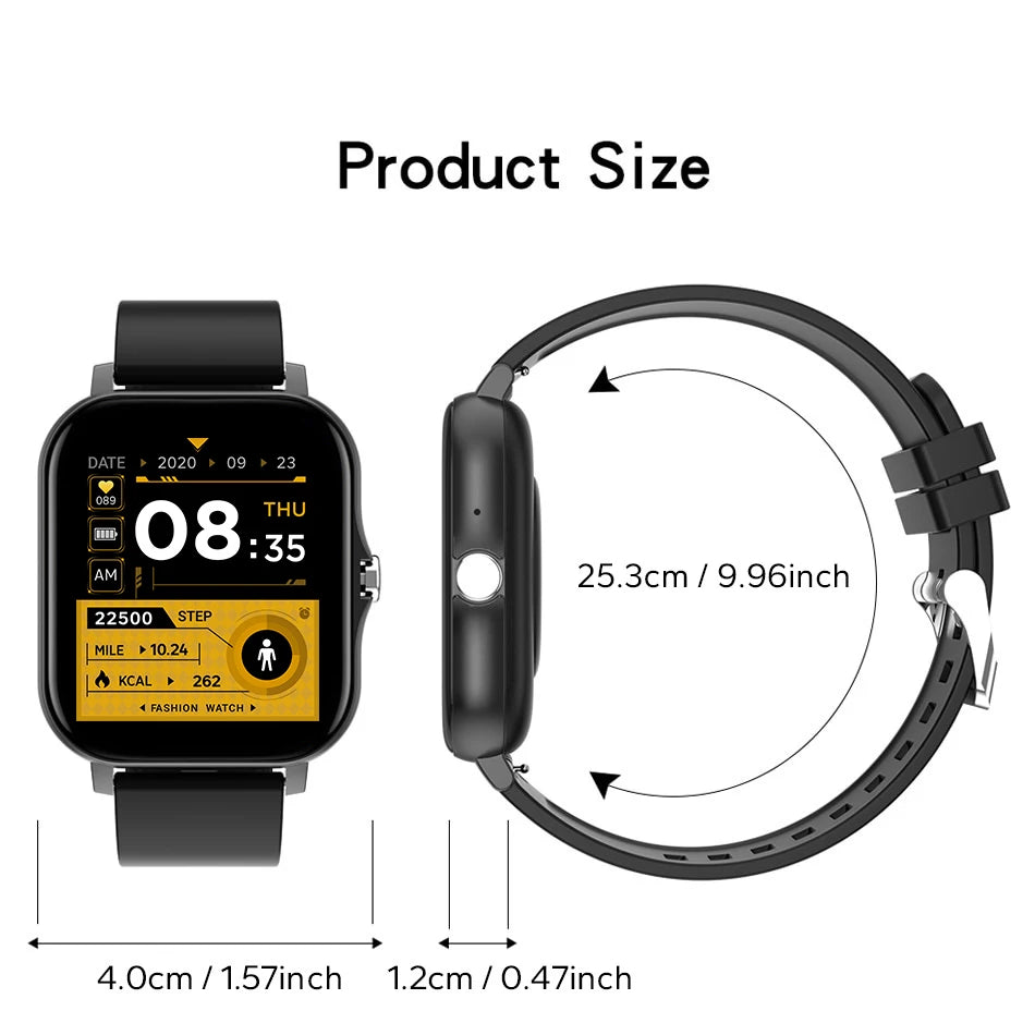 NEW SmartWatch Android Phone 1.44" Color Screen Full Touch Custom Dial Smart Watch Women Bluetooth Call Smart Watch Men