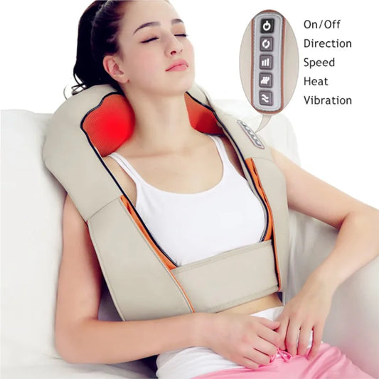 U Shape Electrical Shiatsu Body Massager