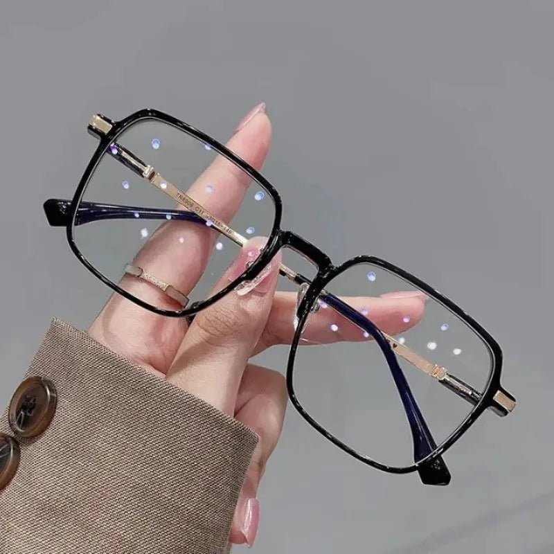 Anti Radiation Glasses Metal Eyeglass Eyeglasses For Woman Men Anti Blue Light Eyewear